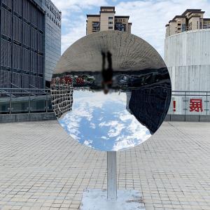 China Customized Free Standing Metal Sculpture 304 316 Stainless Steel wholesale