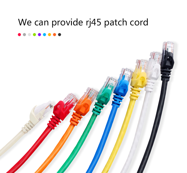 23Awg Rj45 Ethernet Patch Cable Utp Cat6 1M For Communication Networking