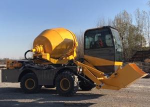 China 2.5cbm Mini Self Loading Concrete Mixer , Automatic Mobile Concrete Mixer Truck wholesale