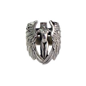China Thai Sterling Silver Angell Style Men's 925 Silver Ring (R6030806) wholesale
