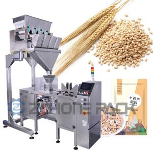 China Single Station Rice Packing Machine Four Head Linear Scale wholesale