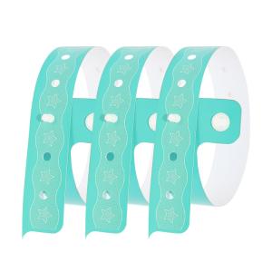 China Elastic PVC Wrist Band , Soft Adhesive Personalised Vinyl Wristbands wholesale