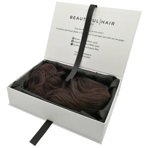 China wig Cosmetic Packaging Box luxury Hair Extension Packaging Box wholesale