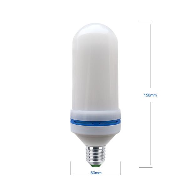 E26 E27 Effect Fire LED Flame Light Bulb for Decoration on Christmas Halloween Holiday Party