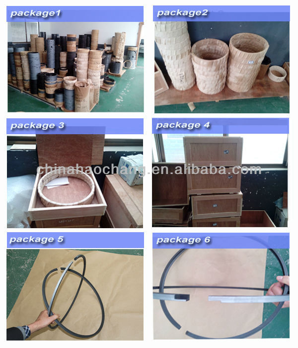 Used for AKASAKA UEC37/88H Marine Diesel Piston Ring china manufacturer