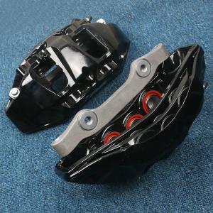 China 8N Modified Black 6 Pot Audi Calipers For Car Brakes 18 To 21 Inches Wheel wholesale