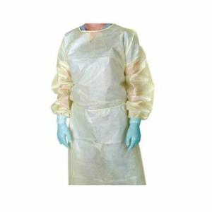 China Poly Coated Disposable Surgery Gowns , Disposable Operating Gowns OEM Available wholesale