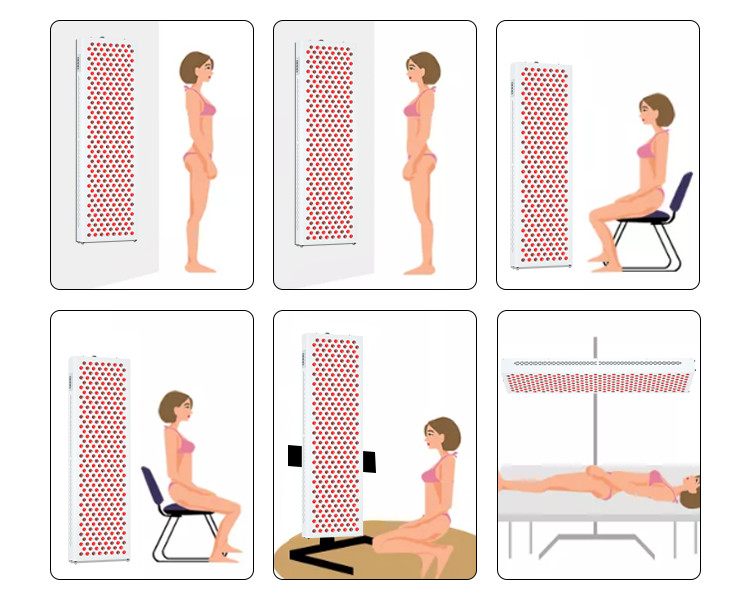 Home 1500W Red Light Therapy Muscle Pain Beauty Skin Care Equipment