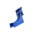 Precision Sheet Metal Fabrication , CNC Bending Metal Laser Cut Parts Blue