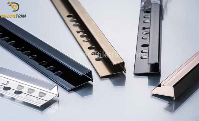 304 10mm Stainless Steel Tile Trim Mirror Finish For Tile External Corner Protection