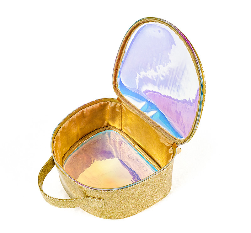 Handy Makeup Organizer TPU Holographic Cosmetic Bag