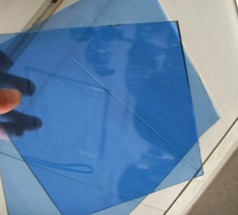 Polished Edge Finish Colored Tinted Float Glass UV Resistant