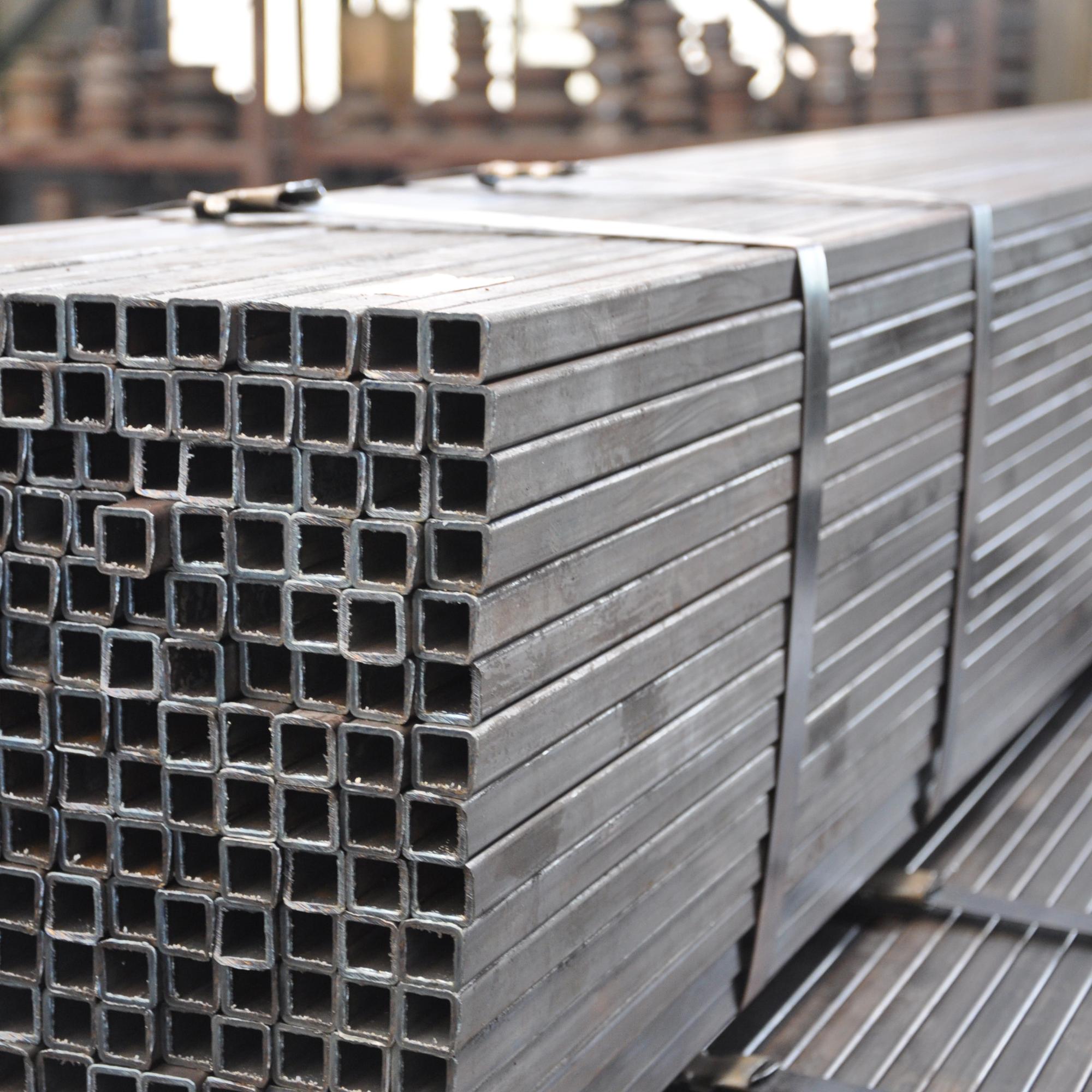 Hot Rolled Q355 2x2 Galvanized Square Tubing 25Mm Ms Hollow Pipe