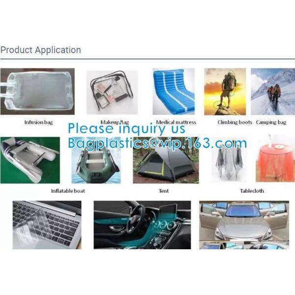 Eco Friendly Biodegradable customized Super Transparent TPU Film sheet colored breathable anti-static flame retardant