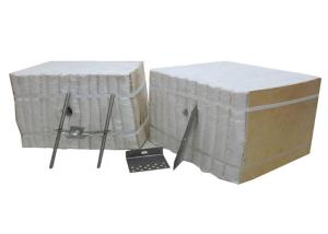 China Heat Insulation Material Ceramic Fiber Module Installation For Ladle Cover wholesale