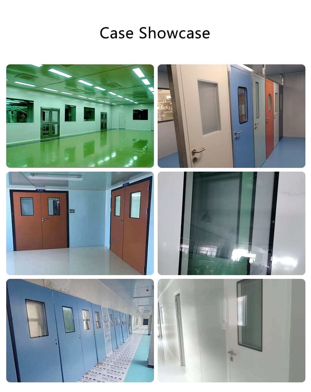 Premium Cleanroom Steel Doors | Hygienic Design, Custom Sizes & Airtight Seal | ISO-Certified