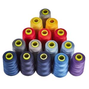 China 60/3 60/2 Multi Colous 100 Spun Polyester Sewing Thread Factory Price wholesale