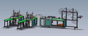 China Small Footprint Ultrasonic Disposable Face Mask Machine wholesale