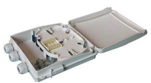 China Indoor Fiber Optic Termination Box , Fiber Optic Enclosures Wall Mount wholesale