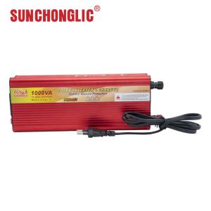 China 1000w Inverter With Charger 1000va Modified Sine Wave Power Inverter 10A AC Charger 12vDc 220vAc wholesale