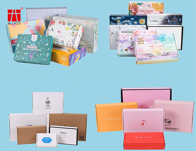 Small Mailerbox Kraft Mailer Mailing Box Shipping Corrugated Paper Boxes