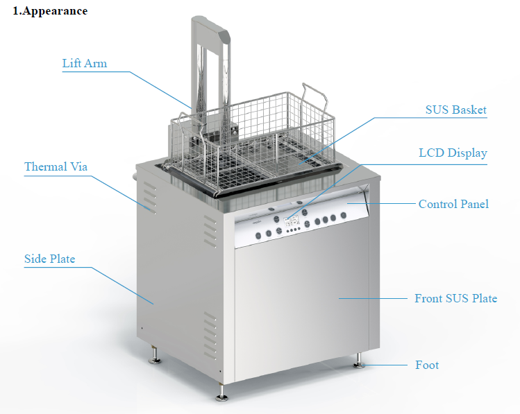 40kHz Ultrasonic Pcb Cleaner