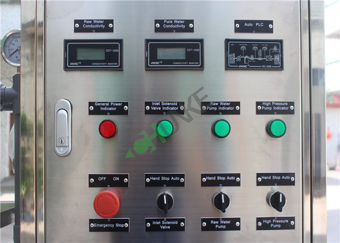 FRP Reverse Osmosis Water Purification Equipment With Sand Carbon Filter