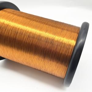 China 0.5mm Uew F Enameled Magnet Wire Insulated Copper wholesale