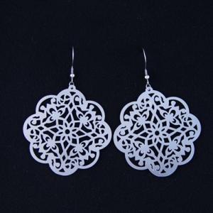 China Fashion High Quality Ladies Women Girls Stainless Steel Earrings LEF113 wholesale