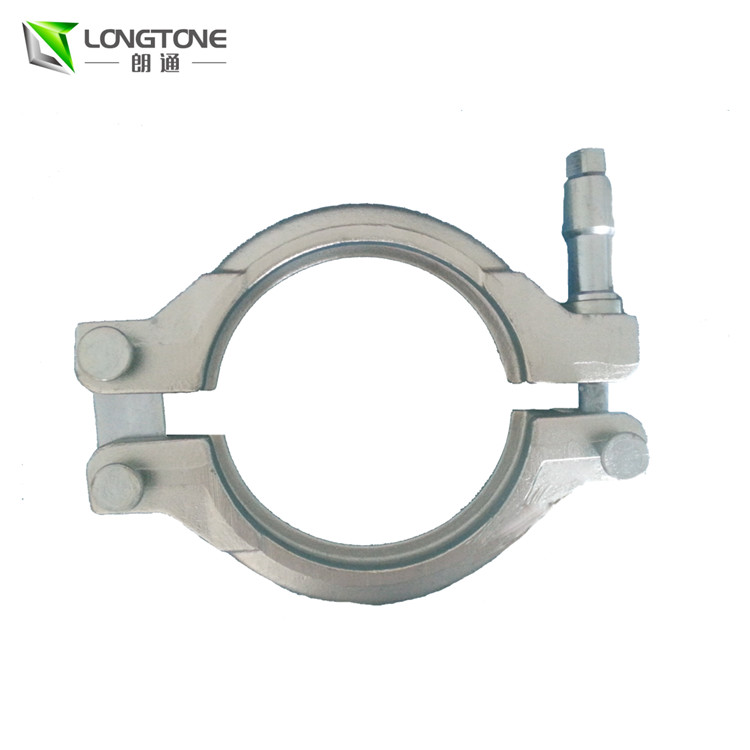 DN125 Forged Steel Clamps High Work Pressure For Concrete Pump