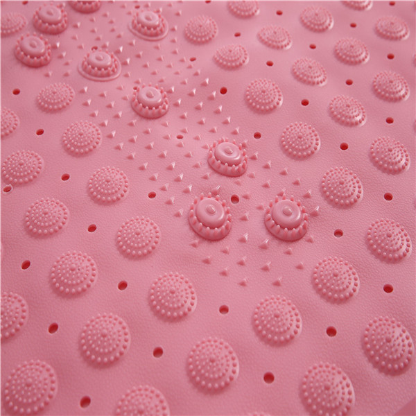 Customized Size Plastic Non Slip Suction Backing Bath Mat PVC Shower Mat