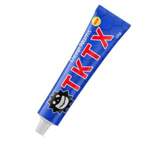 China Blue Numb Anesthetic Cream 10g TKTX Numbing Cream Customized wholesale