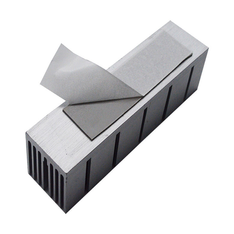 Low Thermal Impedance Conductive Silicon Gap Filler GPU CPU Heatsink Cooling Thermal Interface Pad