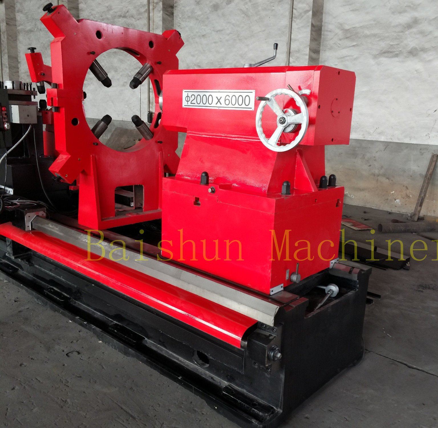 Large Diameter High Quality CK61200 CNC Heavy Duty Horizontal Lathe Machine