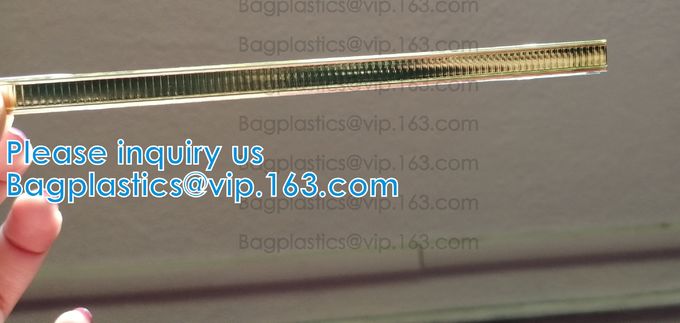 Aluminium Foil Tin Tie Twist Tie Peel And Stick Bag Sealing Coffee Tin Tie Plastic Tin Ties With Adhesive 4