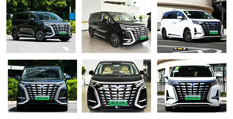 2022 Black/Blue Auto Denza Dnine Dm-I Electric Car 945 Luxury Plug-In Hybrid Medium Mpv
