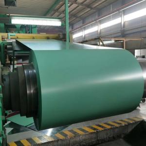 China DX51D 0.3mm PPGL Steel Coil Hot Dipped Color Coated 50mm Width wholesale