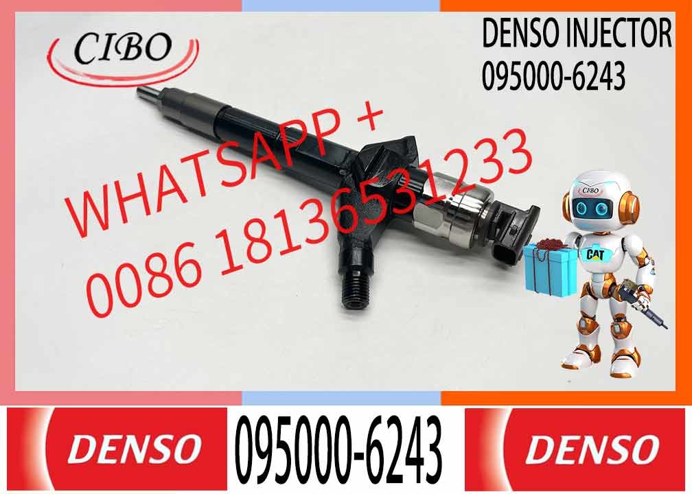 Fuel Injector 9709500-624 095000-6244 095000-6243 095000-6242 16600-MB40A Compatible With DENSO