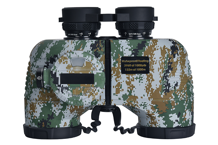 Outdoor Sports Binocular with Illumination and Compass 50mm Objective Diameter