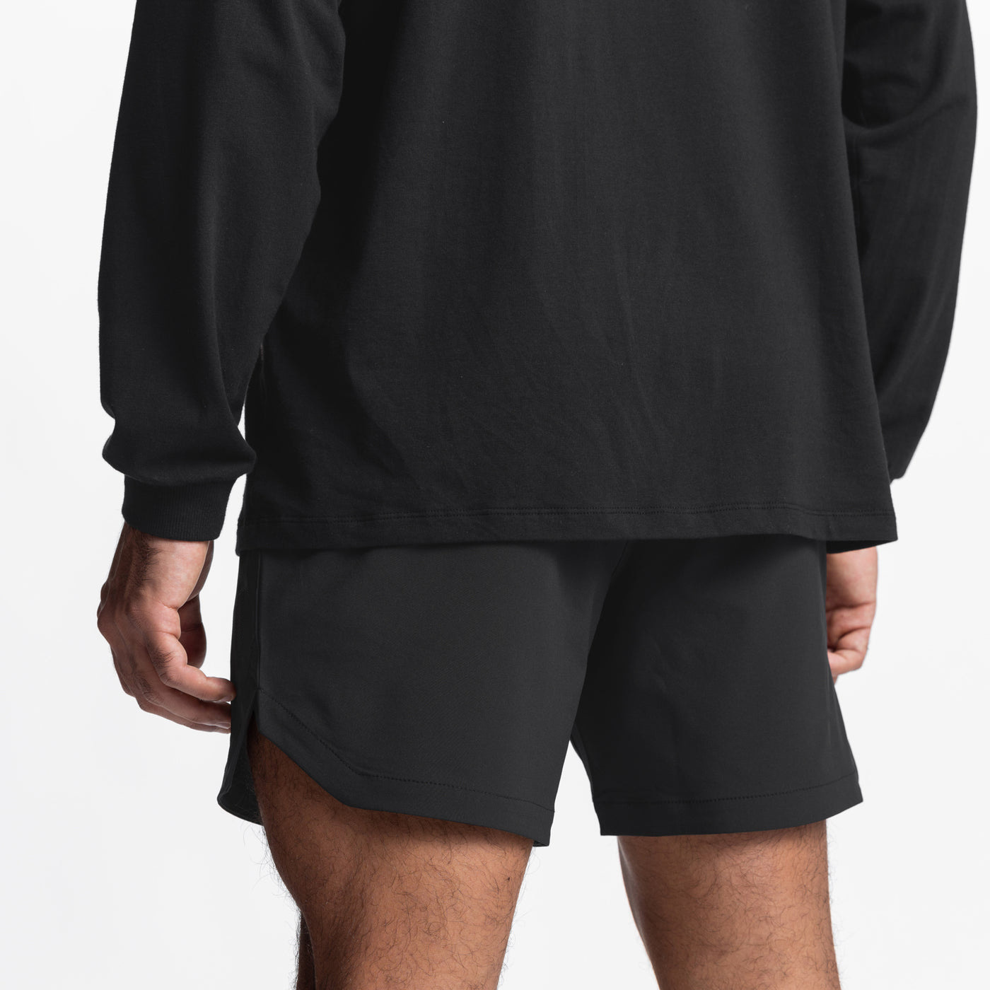 Sports Running Shorts Mens Fitness Workout Short With Inner Compression