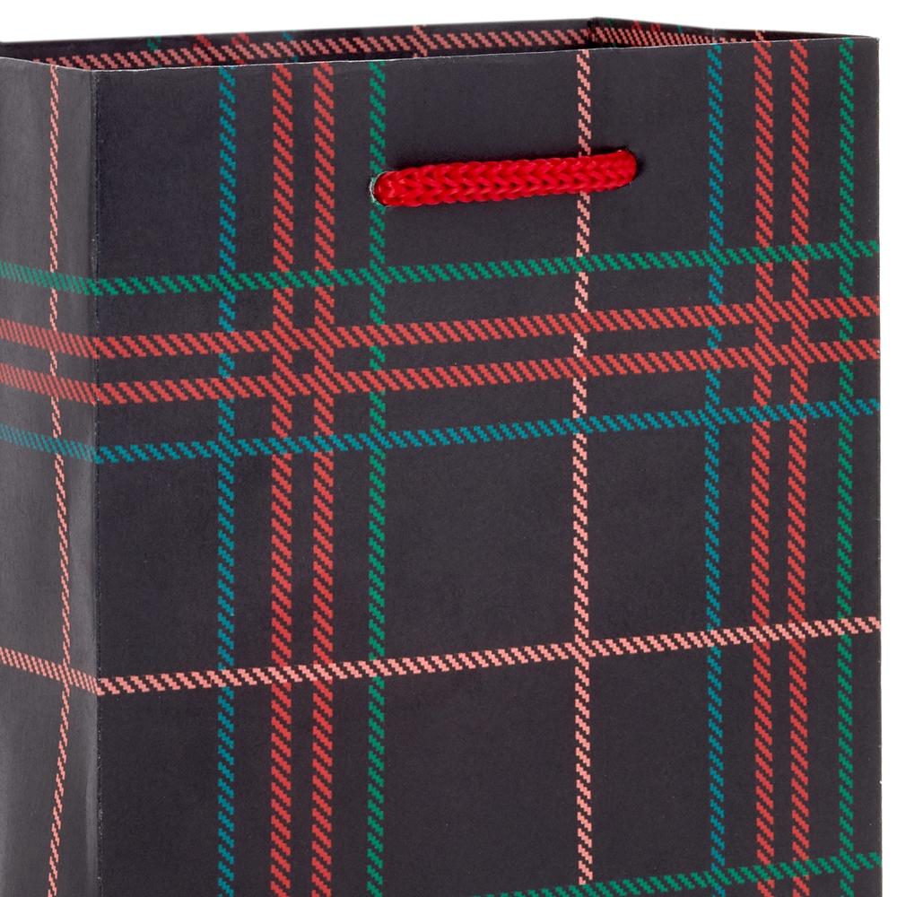 Christmas Gift Paper Bag For Decorative Party Bolsa De Navidad With Hand Length Handle