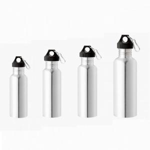 China 1000ml Single wall stainless steel sports bottle straight body classical wholesale