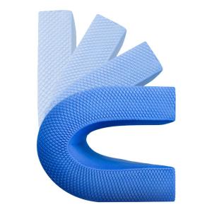 China Durable TPE Balance Non Slip Yoga Mat Blue Black Purple wholesale
