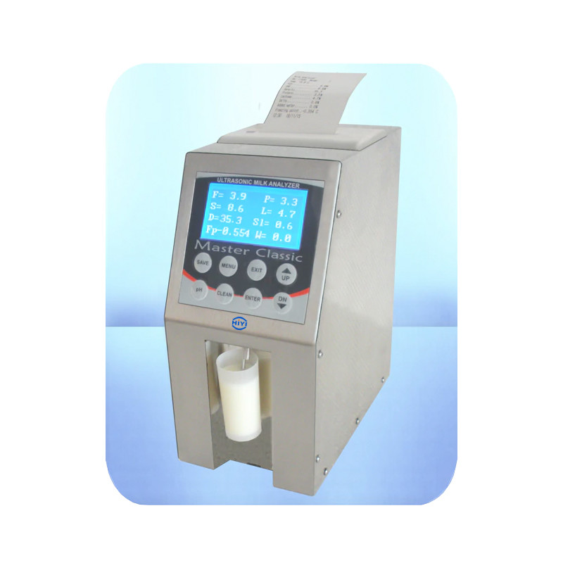 LM2 Milk Analyser Tests Milk For Various Parameters Protein Lactose Fat Quick Test Fully Automatic Cleaning