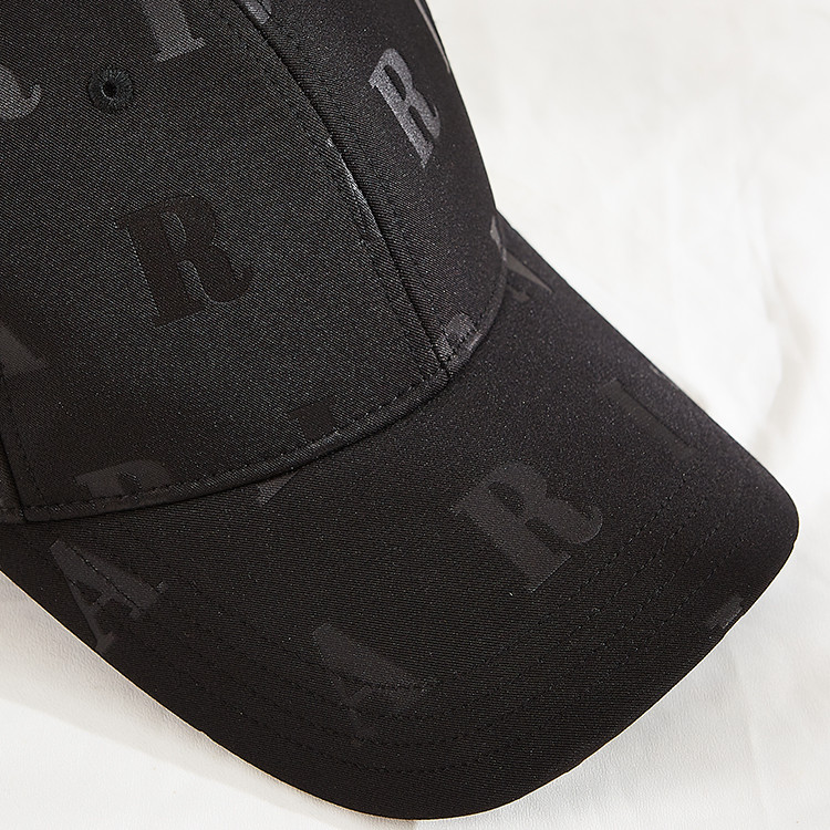 Guangzhou ACE debossed pattern logo on polyester hat Adjustable Baseball Cap dad hats