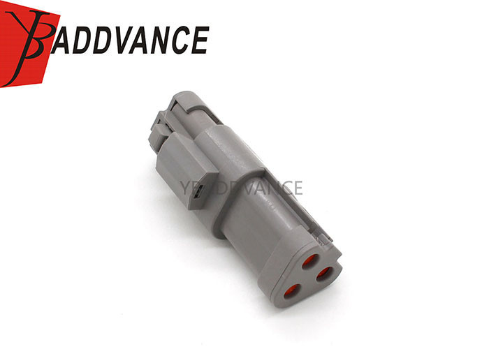 Deutsch 3 Pin Male Female Connector With Solid Rear Grommet DT04-3P-CE01 DT06-3S-P006