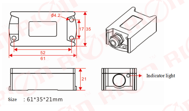 GBT17626 1KHz Dynamic Inclinometer RION Mems Magnetic Sensor