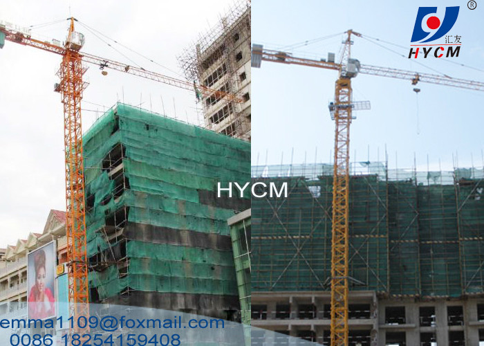 QTZ4807 Hydraulic Telescopic Climbing Types of Tower Crane 48M Working Jib