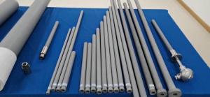 China 1200 Degree Cast Iron Thermocouple Protection Tube One End Closed wholesale