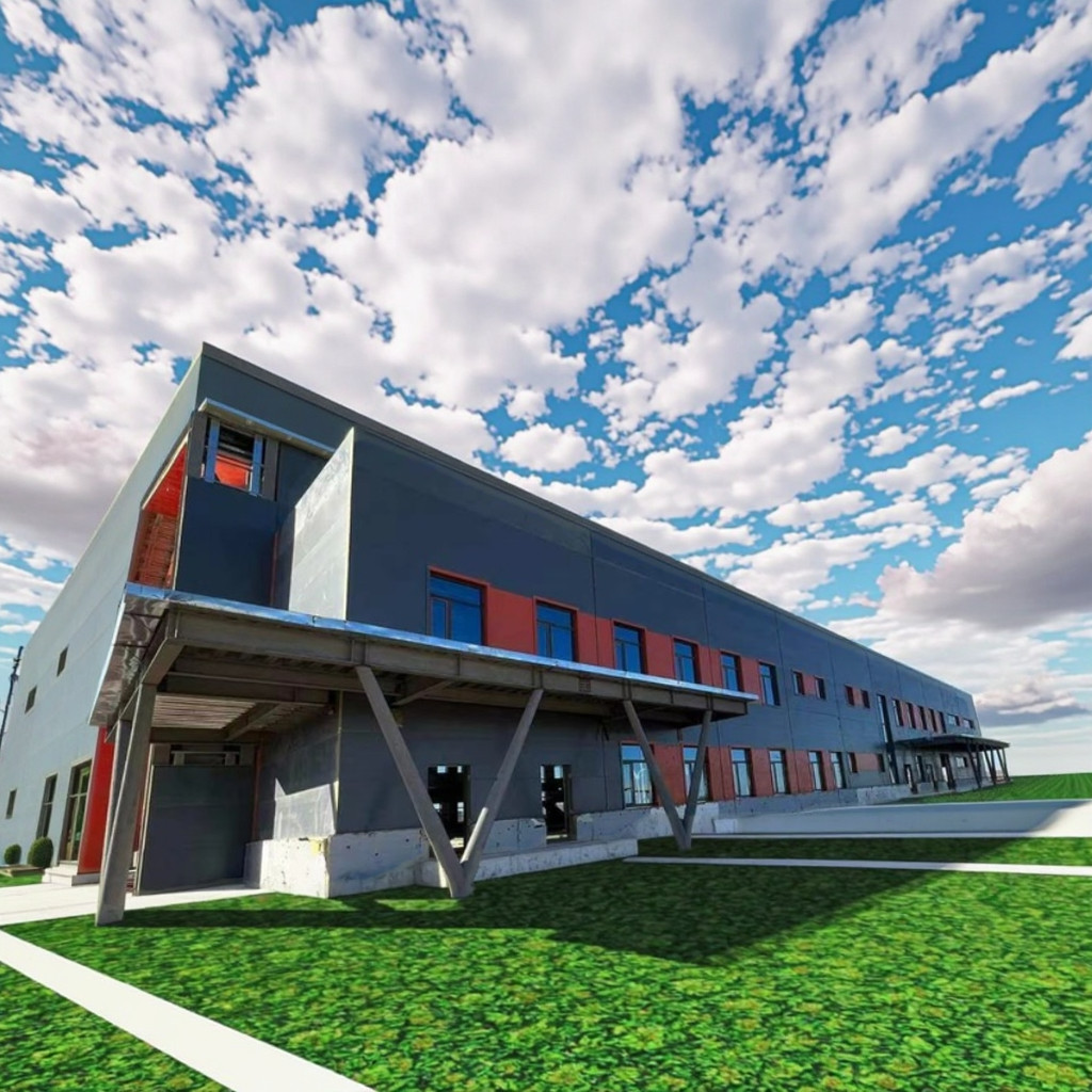Q345B Steel Fireproof Coatings 2h Seismic Compliance GB50011 BIM LOD300 Hot-Dip Galvanizing ≥80μM Industrial Design Style Warehouse Steel Structure